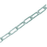 Wickes  Wickes Zinc Plated Steel Welded Chain 4 x 32 x 2000mm