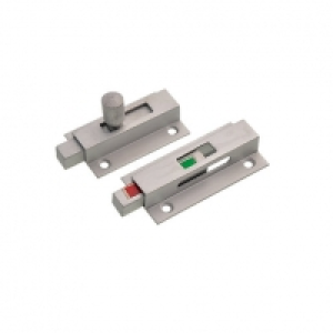 Wickes Slide Indicator Bolt Aluminium 54mm