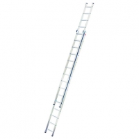 Wickes  Hailo Aluminium 2 x 15 Rung Extension Ladder