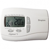 Wickes  Drayton Digistat +3 7 Day Wireless Programmable Thermostat