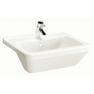 Wickes Soft Square Semi Recessed Basin - 550mm