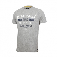 Wickes  Rhino Workwear T-shirt Grey Large