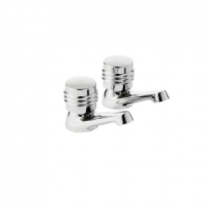 Wickes  Wickes Salerno Basin Taps - Chrome