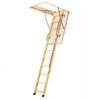 Wickes  Fakro LWL 280 Lux Timber Loft Ladder 60 x 120cm - Max Height