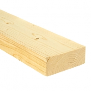 Wickes Sawn Kiln Dried C16 Regularised 47 x 125 x 2400mm Sin