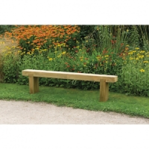 Wickes  Forest Garden Sleeper Bench 1.8m