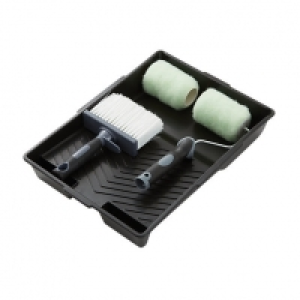 Wickes Exterior Shed & Fence Brush & Roller Set - 4in