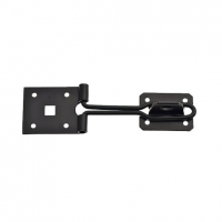 Wickes  Wickes Wire Hasp and Staple Black 150mm