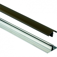 Wickes  Wickes Brown Universal Glazing Bar for Polycarbonate Sheets 