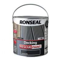 Wickes  Ronseal Decking Rescue Paint - Charcoal 2.5L