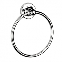 Wickes  Croydex Worcester Flexi-Fix Towel Ring - Chrome 160mm