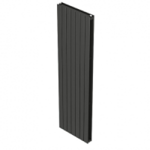 QRL Slieve Double Panel Vertical Designer Radiator - Anthrac