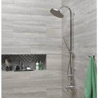Wickes  Wickes Everest Stone Porcelain Tile 600 x 300mm