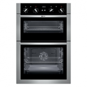 NEFF Built-In Double Multifunction Stainless Steel Electric