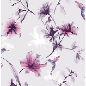 Graham & Brown Superfresco Easy Xray Floral Lilac Decorative