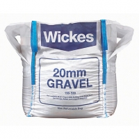 Wickes  Wickes 20mm Gravel Jumbo Bag