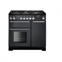 Wickes  Rangemaster Infusion 90 Dual Fuel Range Cooker - Slate with 