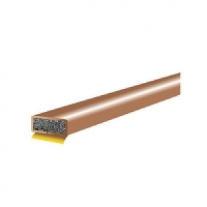 Wickes  4FireDoors Intumescent Fire Seal Brown 10 x 4mm Single Door 