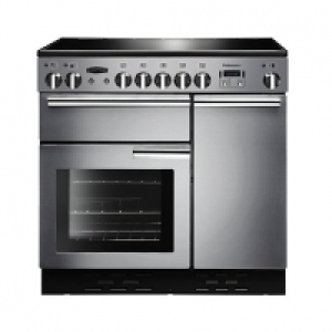 Rangemaster Professional+ 90 Dual Fuel Range Cooker - Stainl