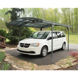 Palram Carport Atlas 5000 Grey Bronze 4945mm x 2390mm x 2875