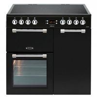 Wickes  Leisure Cookmaster 90cm Electric Range Cooker CK90C230K - Bl