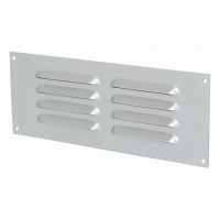 Wickes  Manrose Stainless Steel Louvred Vent - 150 x 75mm
