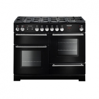 Wickes  Rangemaster Infusion 110 Dual Fuel Range Cooker - Black with