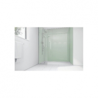 Wickes  Wickes Mint Acrylic 1700x900mm 3 sided Shower Panel Kit