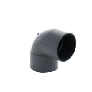 Wickes Grey Solvent Weld Waste 90 Deg Bend - 40mm
