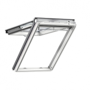 VELUX White Polyurethane Top Hung Roof Window - 550 x 980mm