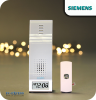 InExcess  Siemens Azure Wirefree Portable Door Bell Kit with Digital C