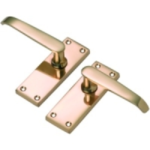 Wickes Rome Latch Handle Brass