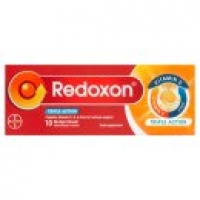 Asda Redoxon Triple Action Orange Flavour Food Supplement Effervescent Ta