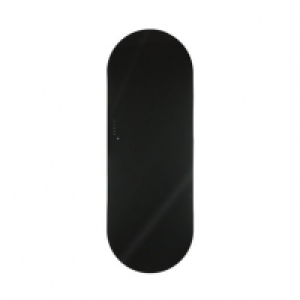 Wickes Soap Ellipse Water Glass Radiator - Black 1380 x 500  £400.00