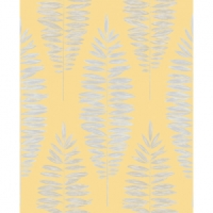 Graham & Brown Boutique Lucia Yellow Decorative Wallpaper -