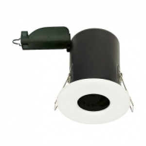 Luceco Fire Rated White Aluminium Downlight - GU10