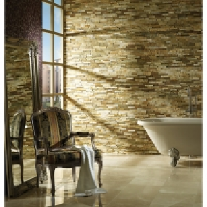 Wickes Oyster Split Face Slate Pack of 8 360 x 100mm