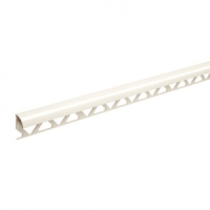 Homelux 6mm PVC Quadrant Soft Cream Tile Trim