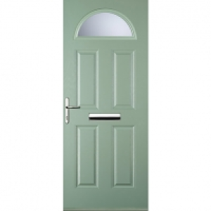 Euramax 4 Panel 1 Arch Chartwell Green Right Hand Composite