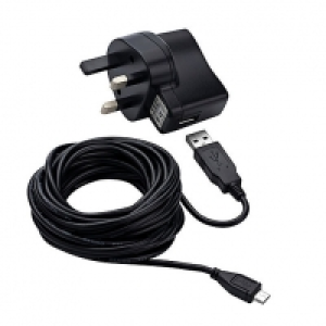 Wickes Pluggable USB Charger with 5m Cable