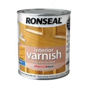Ronseal Interior Varnish - Satin Light Oak 750ml £17.99