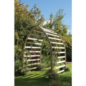 Forest Garden Whitby Gothic Slatted Arch - 1540 x 1500 mm