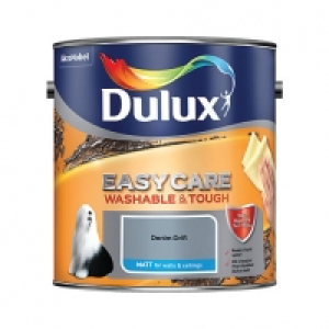 Dulux Easycare Durable Matt Emulsion Paint - Denim Drift 2.5 &pound;26.49