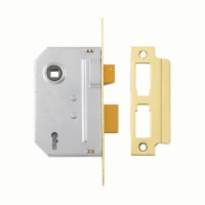 Yale P-M246-PB-63 2 Lever Sashlock 64mm Brass