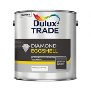 Dulux Trade Diamond Eggshell Emulsion Paint - Pure Brilliant