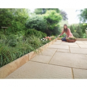 Marshalls Hewnstone Textured Dark Buff 200 x 450 x 50mm Edgi £174.99