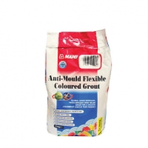 Mapei Anti-mould Flexible Coloured Grout Grey 5kg &pound;17.99