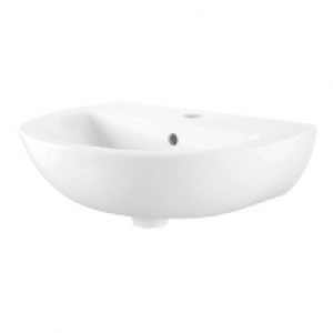Wickes Newport Cloakroom Basin Single Tap Hole - 360mm