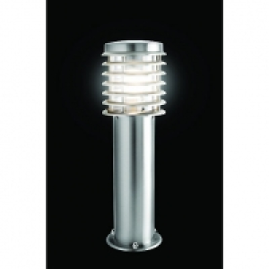 Wickes Eton Brushed Chrome Post Light - 60W