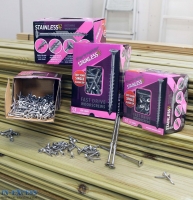 InExcess  Perimeter Stainless Fast Drive Woodscrews Various Sizes - Pa